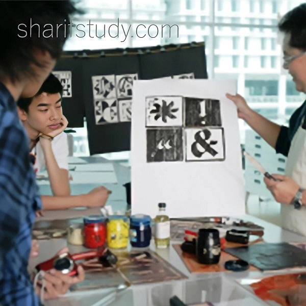 Taylor's printmaking room-university Malaysia