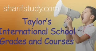 Taylor’s International School Grades and Courses