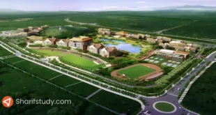 Aeral view of Xiamen University Campus in Malaysia