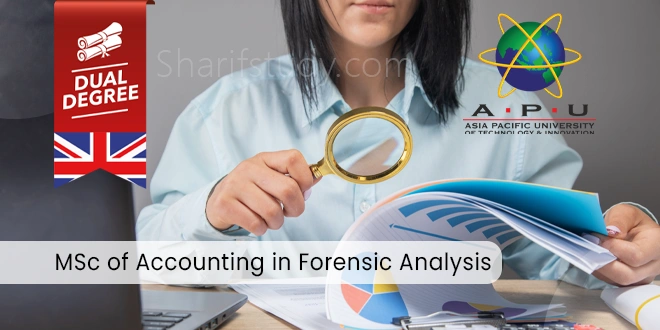 APU University MSc of Accounting in Forensic Analysis