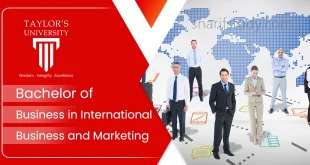 Taylors Bachelor of Business in International Business and Marketing
