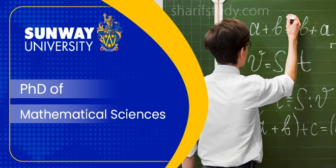 Sunway PhD of Mathematical Sciences