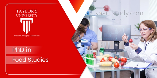 Taylors PhD in Food Studies