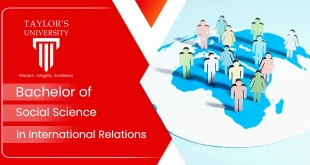 Taylors Bachelor of Social Science in International Relations