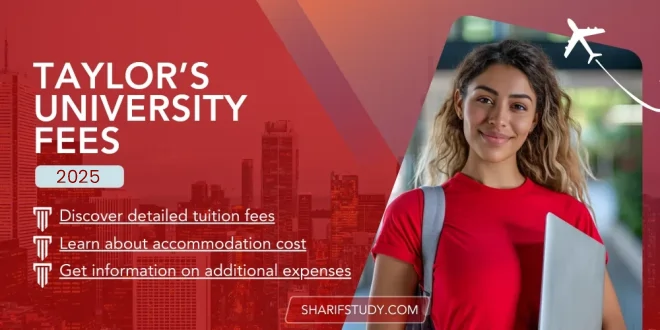 taylors univeristy fees of 2025