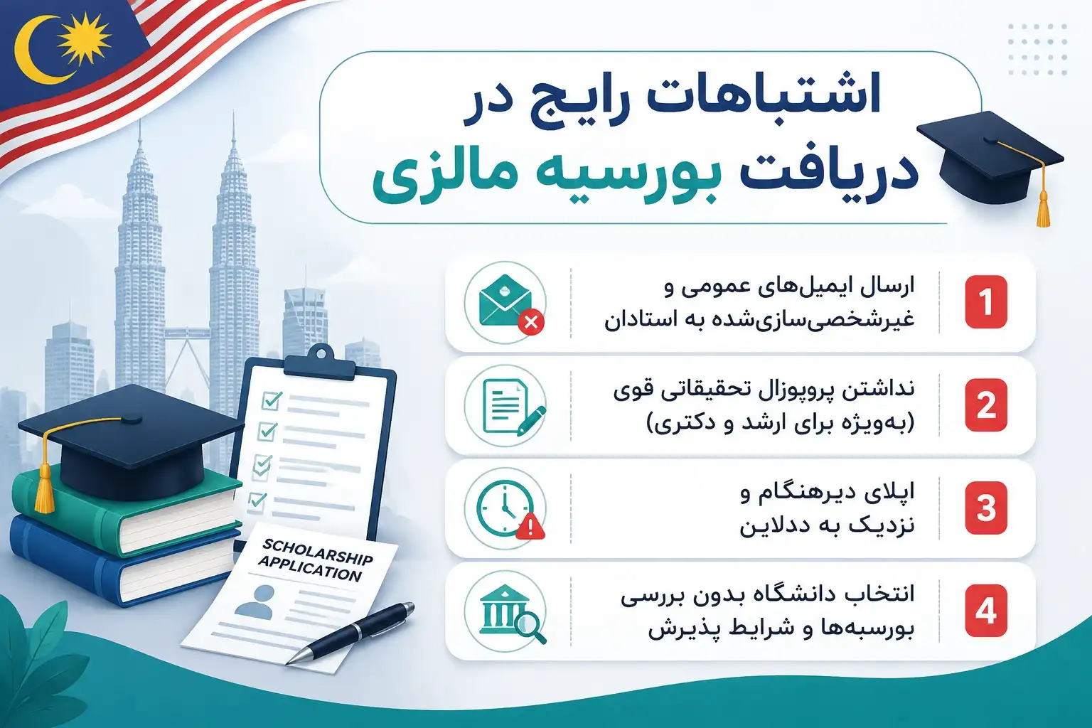بورسیه تحصیلی مالزی