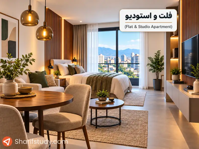 عکس خانه های مالزی؛ فلت و استودیو (Flat & Studio Apartment)