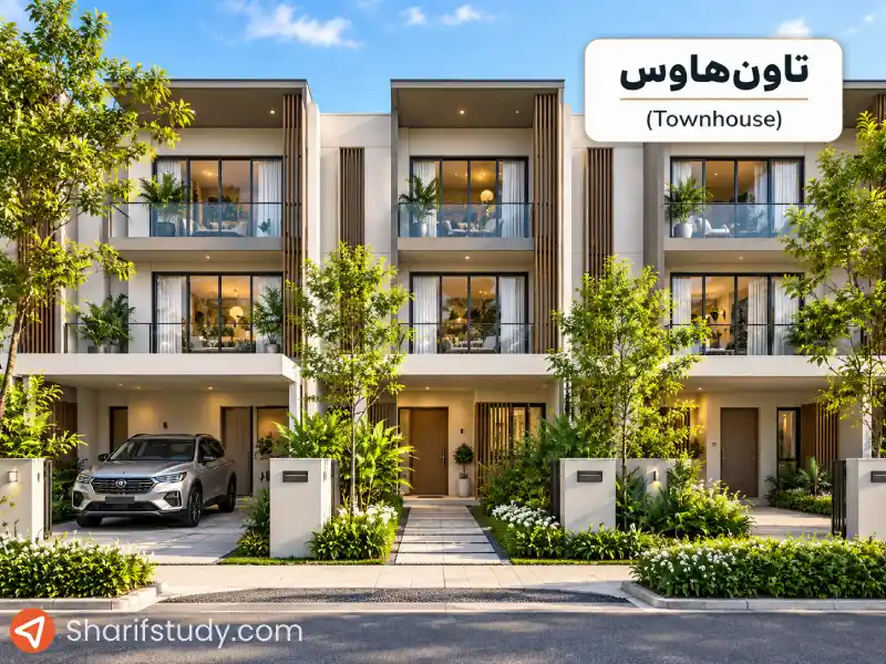 انواع خانه در مالزی؛ تاونهاوس (Townhouse)