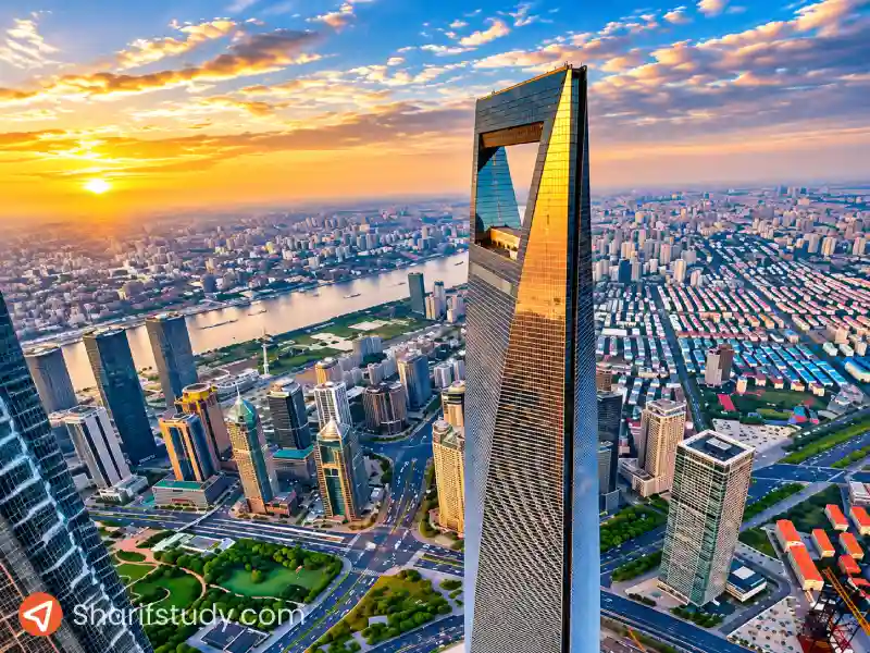 مرکز مالی جهانی شانگهای؛ عکس برج های معروف جهان