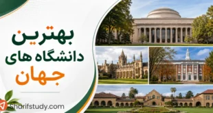 بهترین دانشگاه های جهان